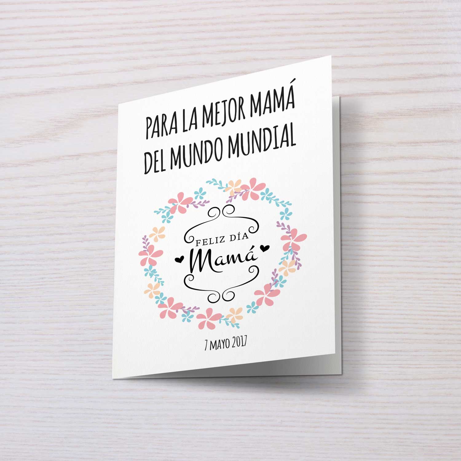Día de la madre: tarjeta imprimible. MAGICA