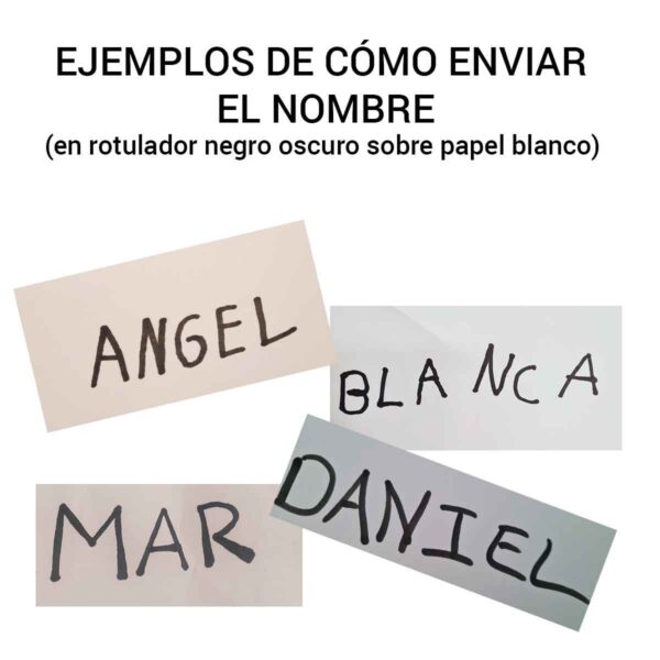 Bolsa tela Profe personalizado con los nombres de los niños - Imagen 2