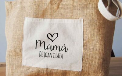 bolso yute para mamá