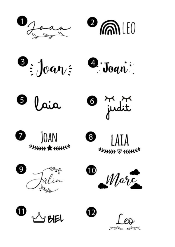 Percha personalizada infantil - Imagen 3