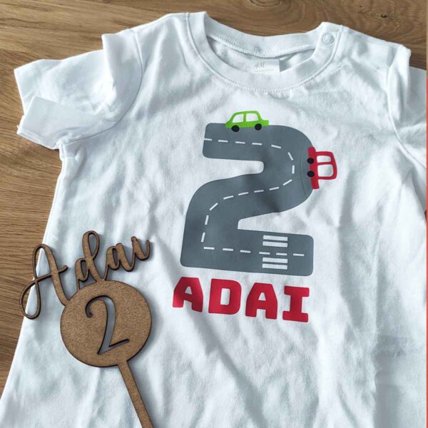 Camiseta cumple dibujo - Imagen 6