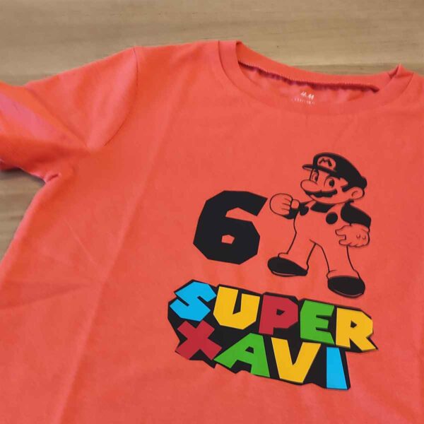 Camiseta cumple dibujo - Imagen 8