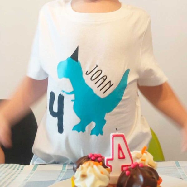 Camiseta cumple dibujo - Imagen 3