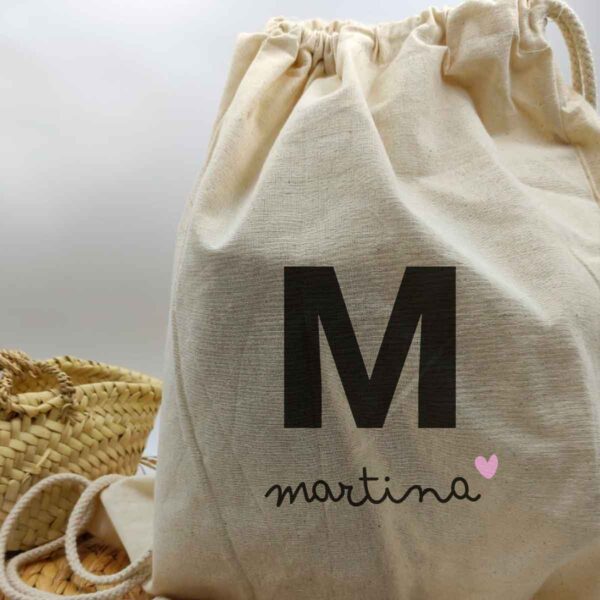 Mochila tela dibujo - Imagen 6