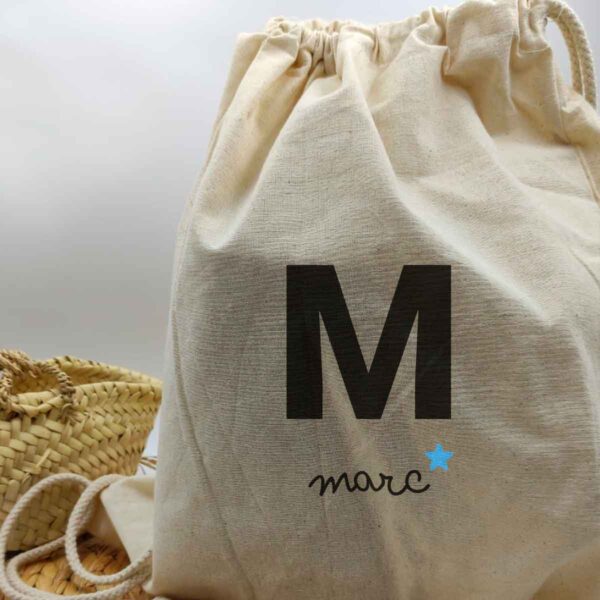 Mochila tela dibujo - Imagen 5