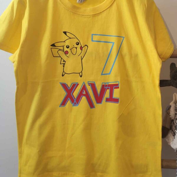 Camiseta cumple dibujo - Imagen 11