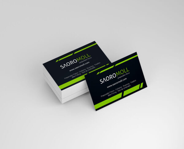 Tarjetas de visita: diseño + 1000ud