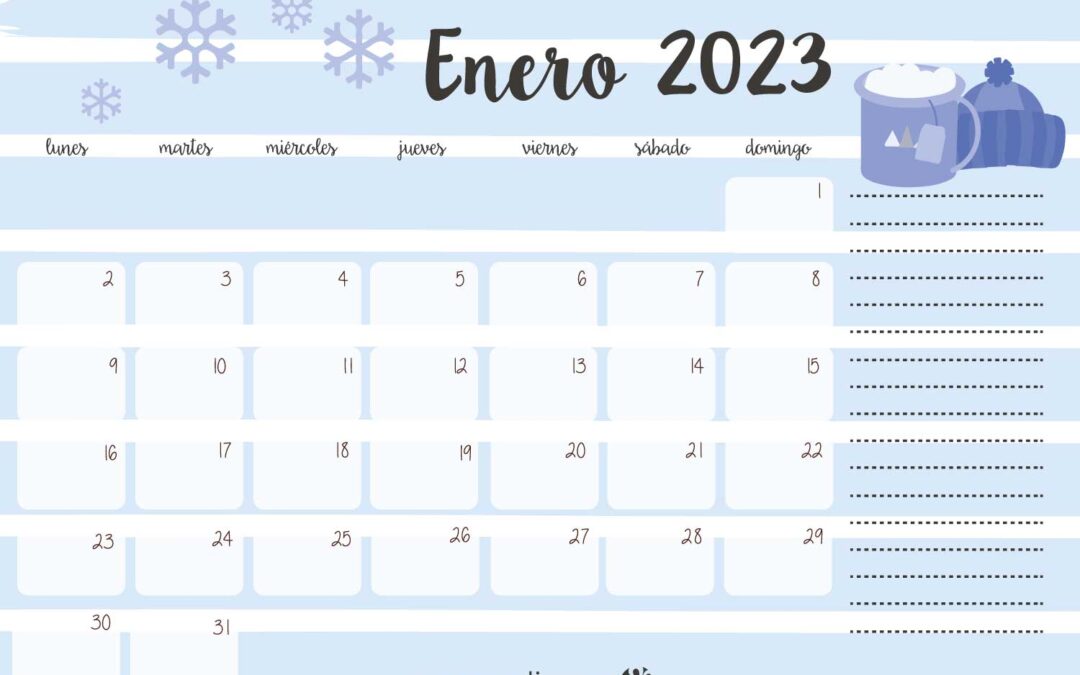 Calendario primer semestre 2023