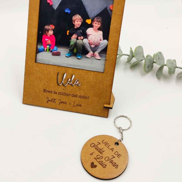 Pack portafotos y llavero para mamá