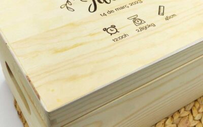 Cajas de nacimiento personalizadas