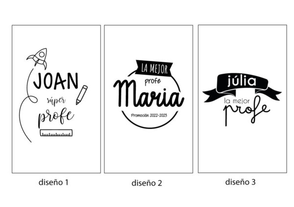 Libreta de bambú para profes - Imagen 2