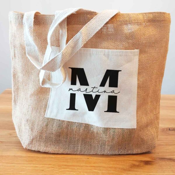 Bolso verano inicial nombre
