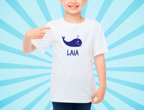 Camiseta verano ballena