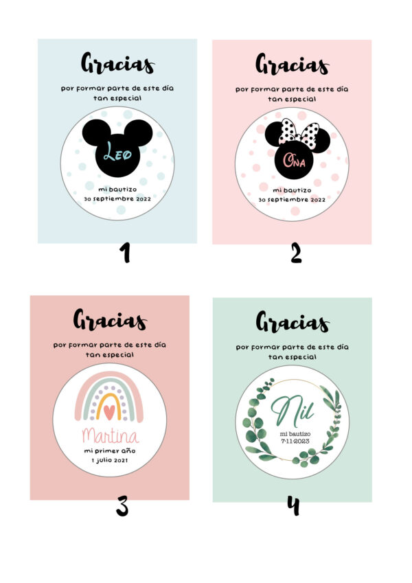 Chapas personalizadas para eventos - Imagen 4