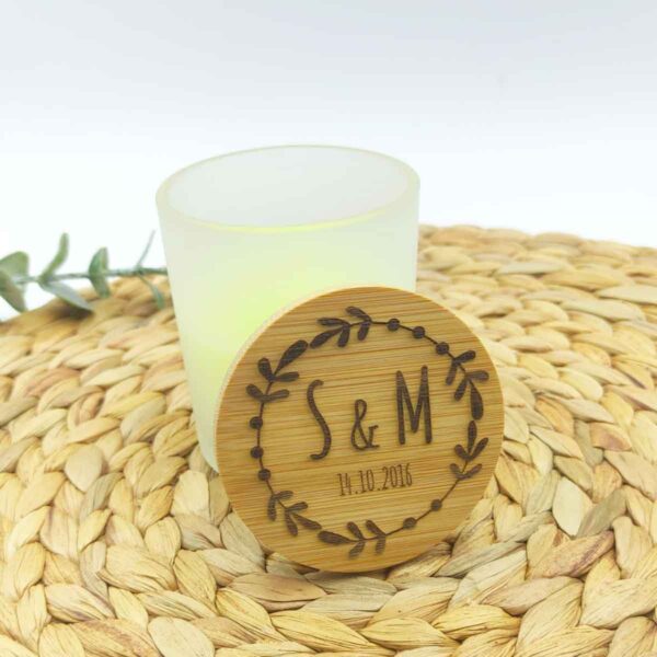 Vela aromática personalizada para eventos - Imagen 2