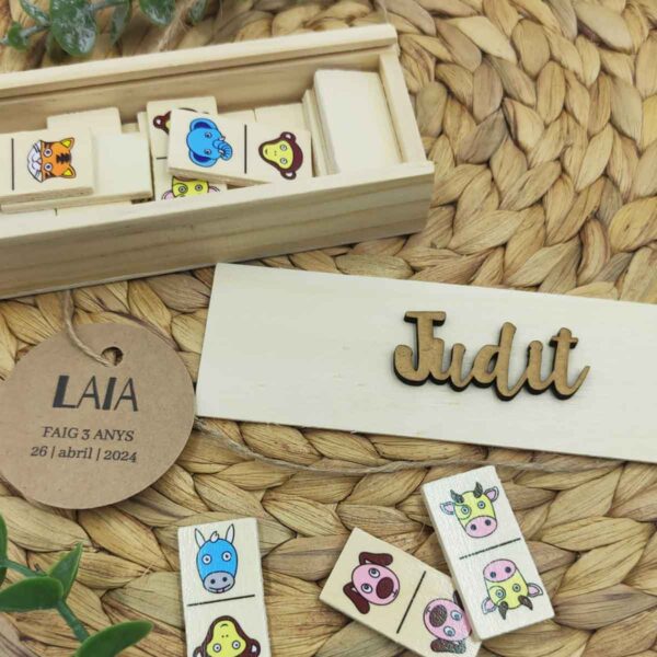 Dominó infantil personalizado para eventos
