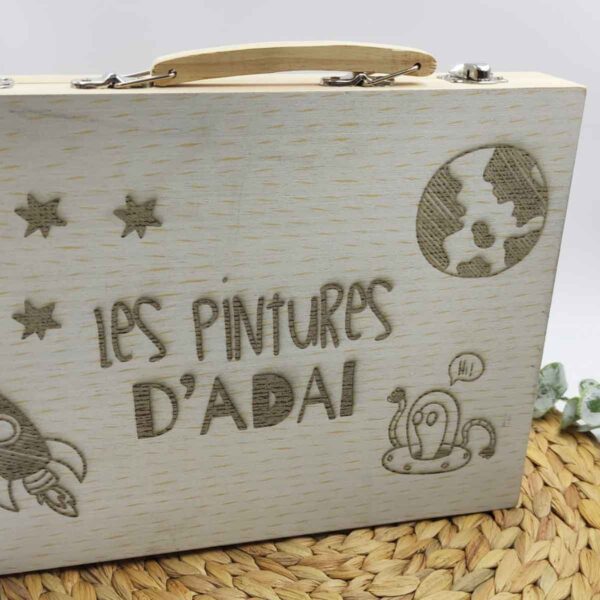 Maletín pinturas personalizado