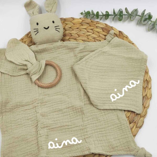 set personalizado bebé muselina algodón - Imagen 3