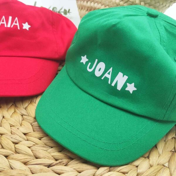 Gorra Infantil Personalizada con Nombre