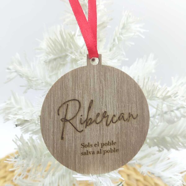 Bola de Navidad Personalizada Solidaria DANA - Imagen 3