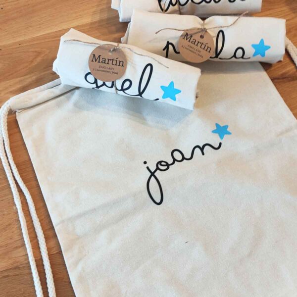 Mochila de tela personalizada para eventos