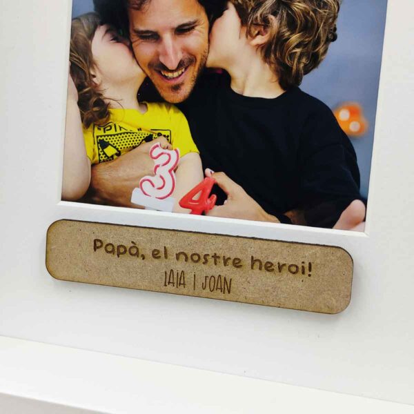 Marco personalizado "Papá" - Imagen 2