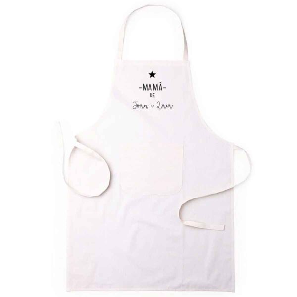 Delantal para mamá personalizado - Imagen 3