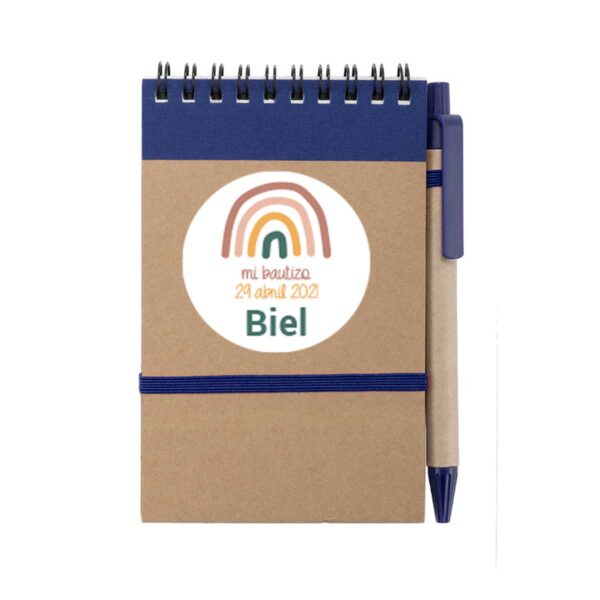 Libreta con boli para eventos