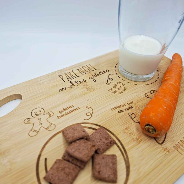 Bandeja de Papá Noel o Reyes Magos personalizada - Imagen 5