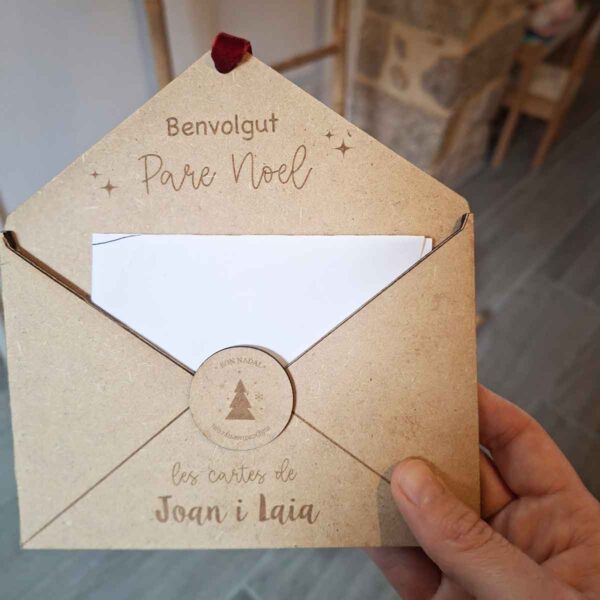 Sobre mágico para Papá Noel o Reyes Magos personalizado - Imagen 2