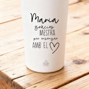 Vaso térmico para profes personalizado