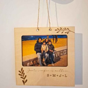 Marco de fotos personalizado