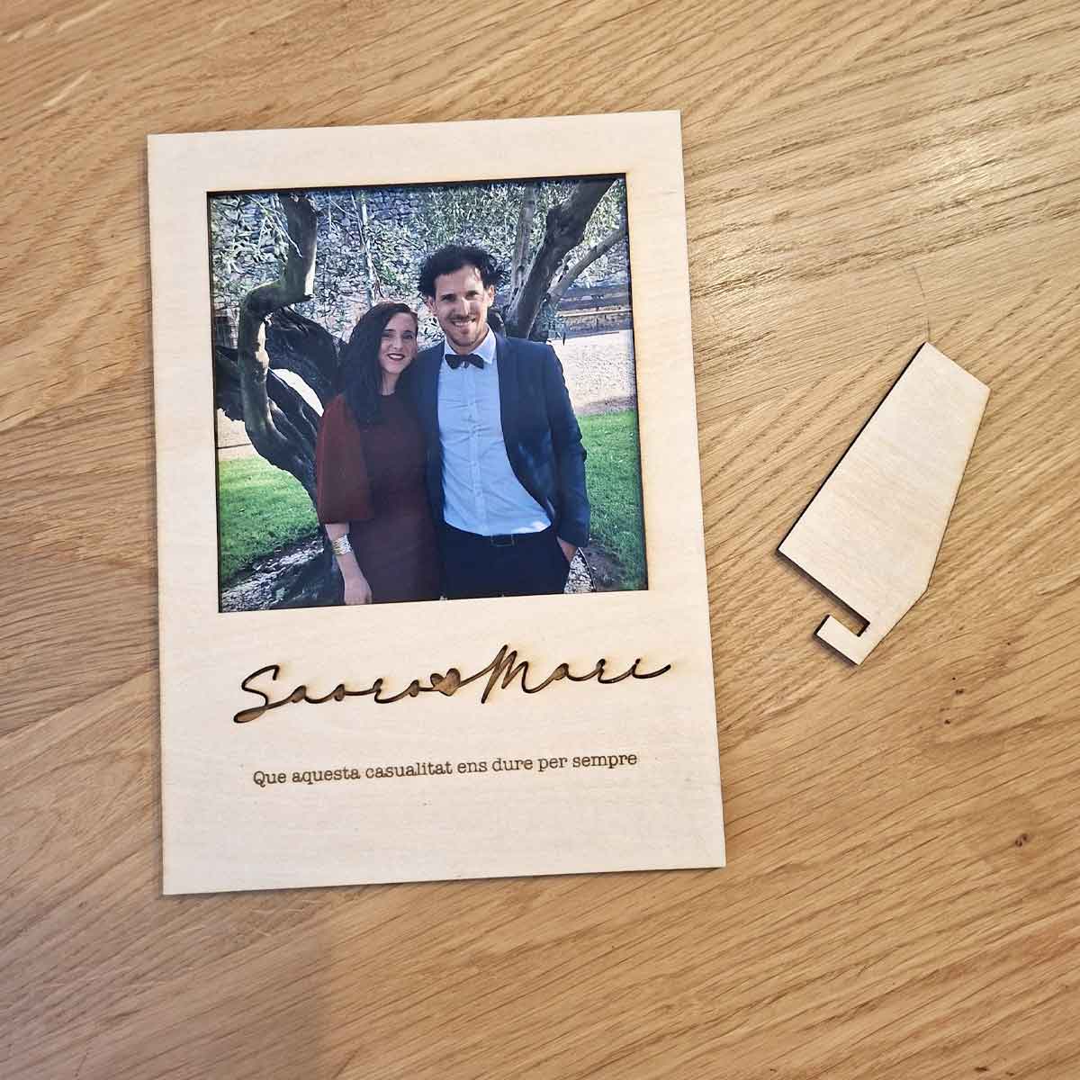 Portafotos Imán personalizado “San Valentín”