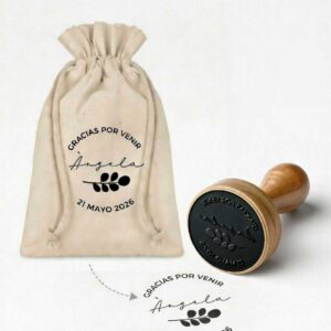 Sello personalizado para Comunión de madera