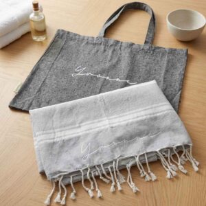 Pack bolsa y toalla personalizada verano