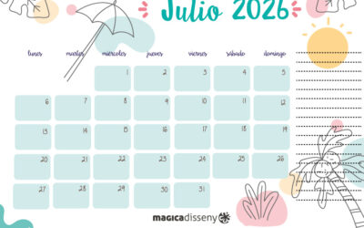 ¡Ya están aquí los calendarios del segundo semestre de 2026!